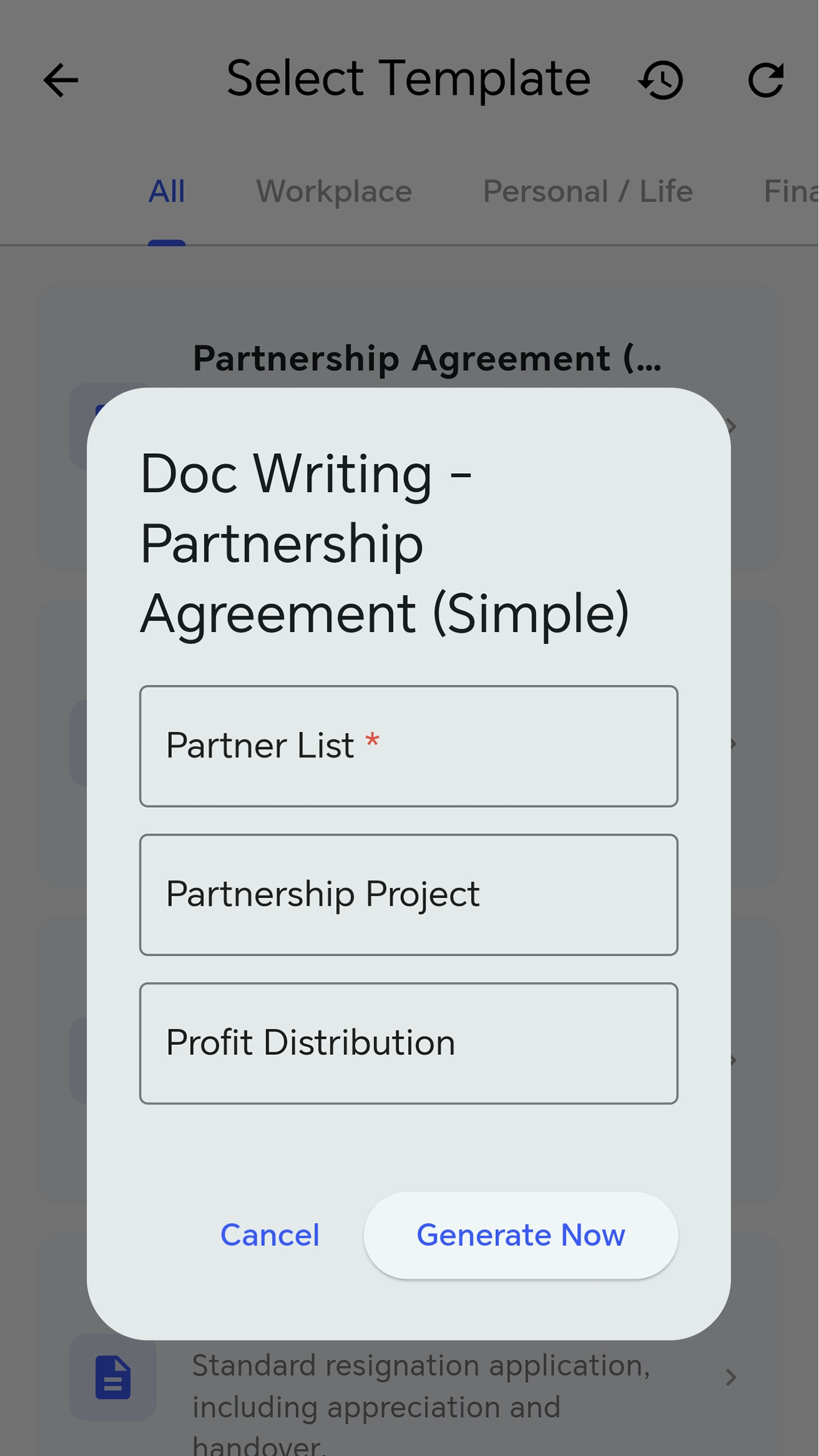 AI Contract Pro Screenshot